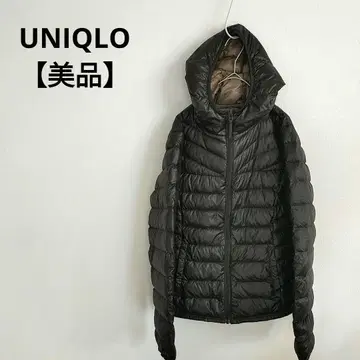 유니클로 새상품급 UNIQLO 프리미엄 다운 여성용 M 후디드 자켓