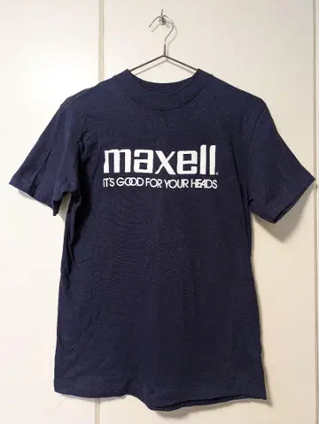 maxell T셔츠 미국 빈티지 의류 Vintage 로고T