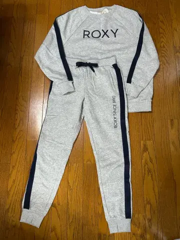 ROXY 맨투맨 셋업 그레이