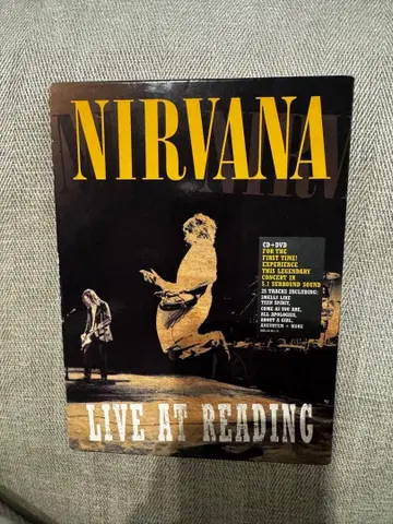 NIRVANA LIVE AT READING CD+DVD