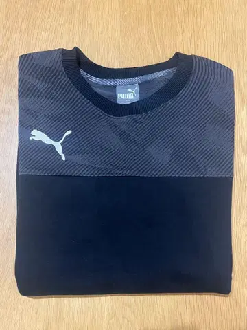 PUMA 블랙 그레이 긴팔 트레이닝복