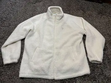U.S. POLO ASSN. 스탠드 카라 보아 플리스 자켓