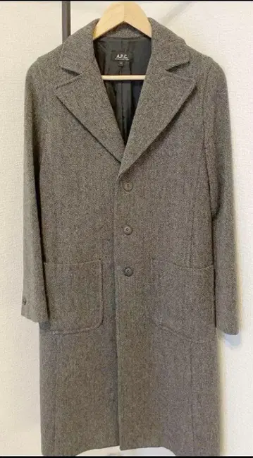 A.P.C. 체스터 코트 롱 코트
