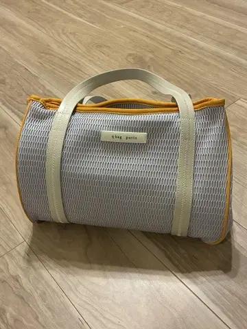 qbag 파리 네스트 집 M 메쉬 토트백 한정 컬러