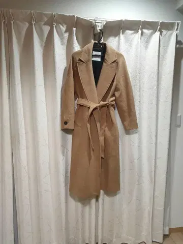 ZARA 베이지 롱 코트 S 사이즈