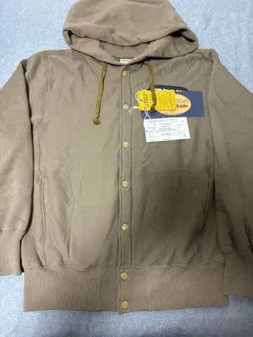 프리휠러스 스냅 프론트 맨투맨 후드티