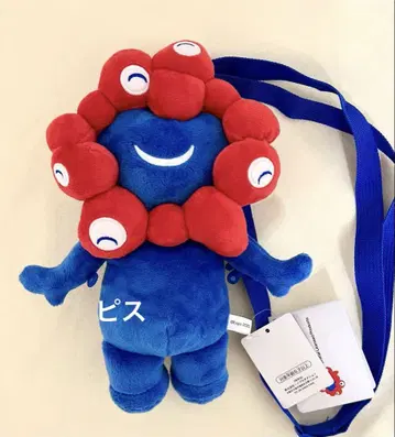 오사카 만박 미야쿠미야쿠 전신 봉제 인형 파우치 미니백 새상품 봉제 인형