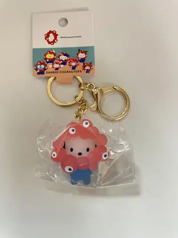 새상품 산리오 미야쿠미야쿠 콜라보 클리어 키링 포차코 오사카 만박