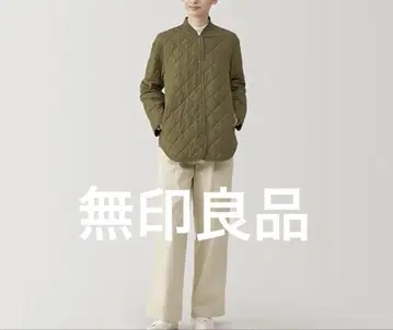 무인양품 워셔블 솜 퀼팅 자켓