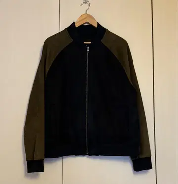 BANANA REPUBLIC 바이컬러 블루종 아우터 XL