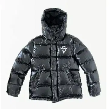 S.TIME REAL DOWN JACKET SHINING BLACK XL
