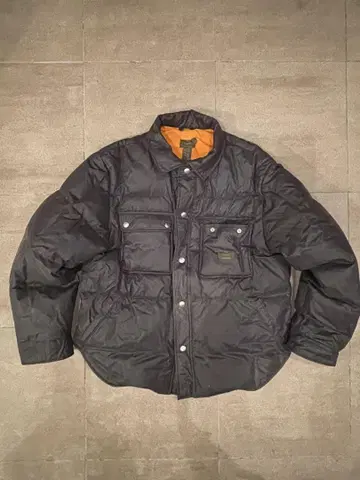 Calvin Klein Jeans 블랙 다운 자켓 90's