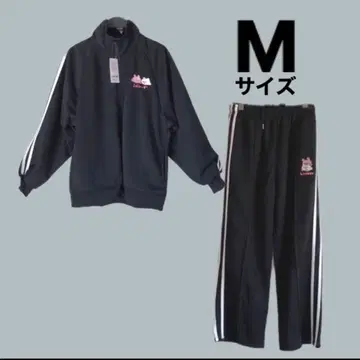 새상품 라부이즈 저리 상하의 세트 M 블랙 돈키 긴팔 트랙 자켓 룸웨어