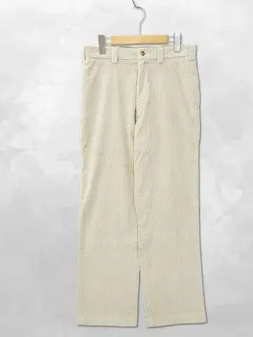 L.L.BEAN 코듀로이 와이드 테이퍼드 팬츠 W32 BEIGE