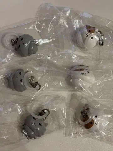 모치냐미 메지루시 액세서리 가챠가챠 캡슐 6개 세트
