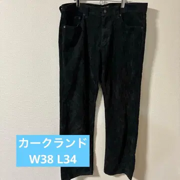커크랜드 블랙 코듀로이 빅 사이즈