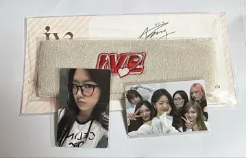 IVE 유진 트레이딩 카드 fc 장기 혜택 헤어밴드 단체