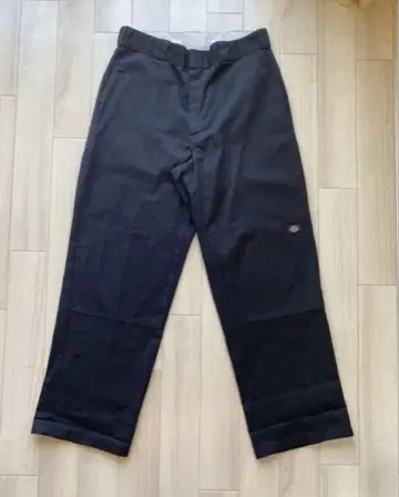 Dickies 디키즈 워크 팬츠 더블니 블랙