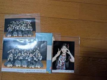 AKB48 야기 아이즈키 생탄제 즉석 브로마이드 l+2l+대지+솔로 샷