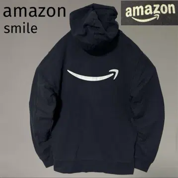 amazon smile 집업 후드티 네이비