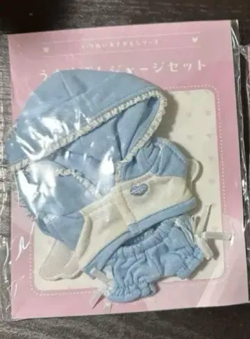 이츠누이 옷갈아입히기 시리즈 토끼 리본 저지 라이트 블루