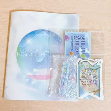프로세카 감사제 5th 방문자 특전 프리미어 코스터 비비버스
