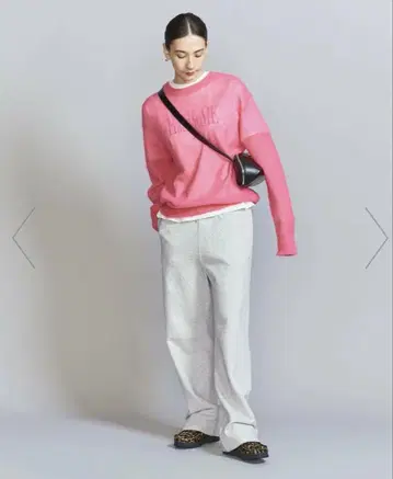 스트레이트 스웨트 팬츠