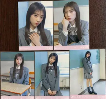 노기자카46 야타 모에카 타임 리미트 짝사랑 브로마이드 5종 컴프