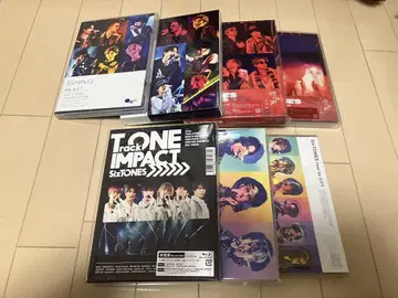SixTONES 라이브 Blu-ray 7매 세트