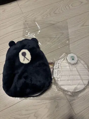 곰 얼굴 디자인 봉제 인형 커버