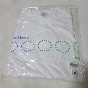 Aqua Timez 20주년 S 사이즈 티셔츠 굿즈