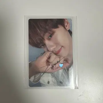ZB1 김규빈 cinemaParadise 사인 f상 트레이딩 카드