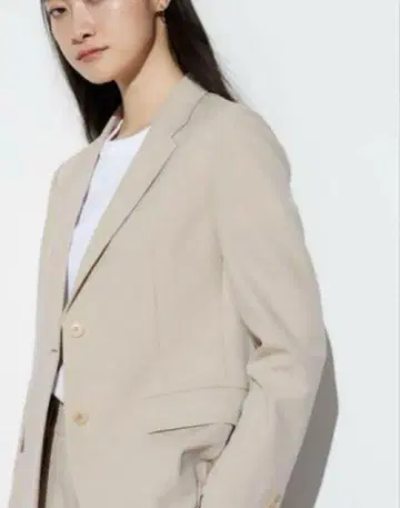 유니클로 감동 자켓 감동 턱 팬츠 워셔블 2종 세트