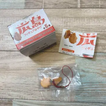 미개봉 새상품 히로시마 피규어 기념품 모미지 만쥬 스트랩