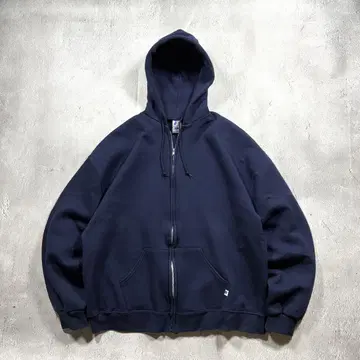 00s Russell Blank Full Zip Parka