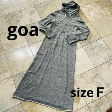 고아 [ goa ] 후디 맥시 원피스 긴팔