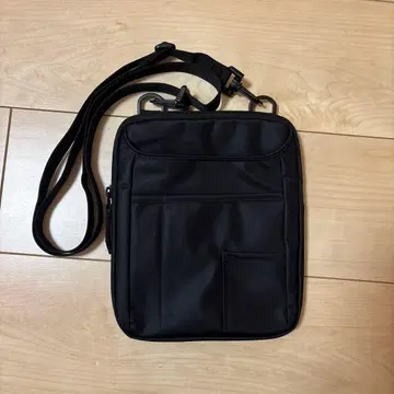 MUJI 펜홀더 부착 숄더백