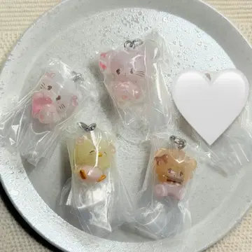 mikko 메지루시 액세서리 2 무스 캐미 라떼 퍼프