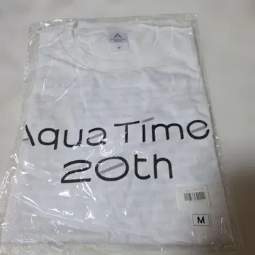 Aqua Timez 20주년 티셔츠 M 화이트
