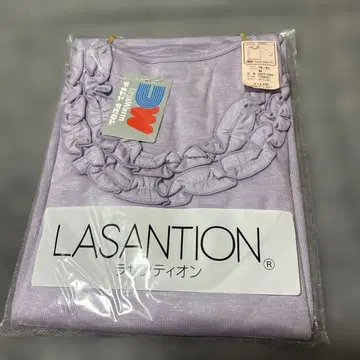 LASANTION 프릴 넥 오버사이즈 풀오버 M 라벤더