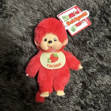 몬치치 봉제 인형 스트랩 도치기