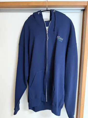 SEDAN ALL-PURPOSE 네이비 후드티 XL 사이즈