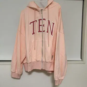 TEN 집 후디 핑크