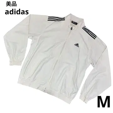 [ 새상품급 ] adidas 골프 골프웨어 윈드브레이커 M 사이즈 화이트