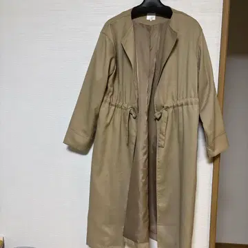 DRESSKIP 베이지 M 사이즈 트렌치코트