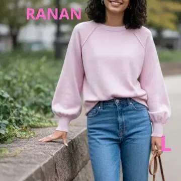 RANAN 즉시 구매 OK! 포근한 소매 니트 L 사이즈