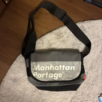 Manhattan Portage 메신저 백 그레이/블랙