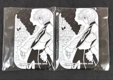 HUNTER x HUNTER 크라피카 점프 50주년 스퀘어 캔뱃지 2개