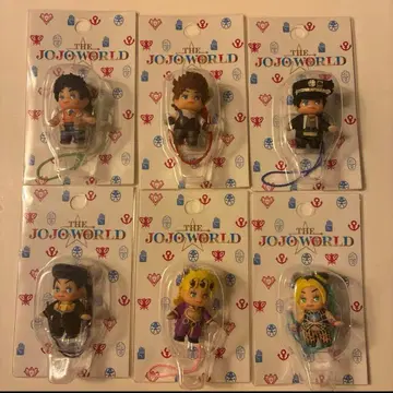 THE JOJO WORLD 큐피 스트랩 6종 컴플리트 세트