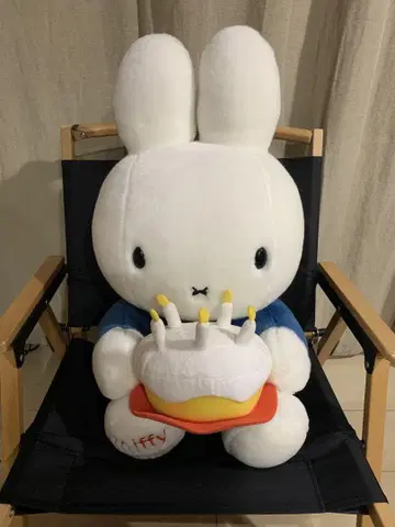 좌고 58cm 미피 50주년 봉제 인형 벌스데이 케이크 세키구치